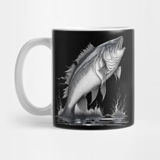 Largemouth Bass Fishing Mug